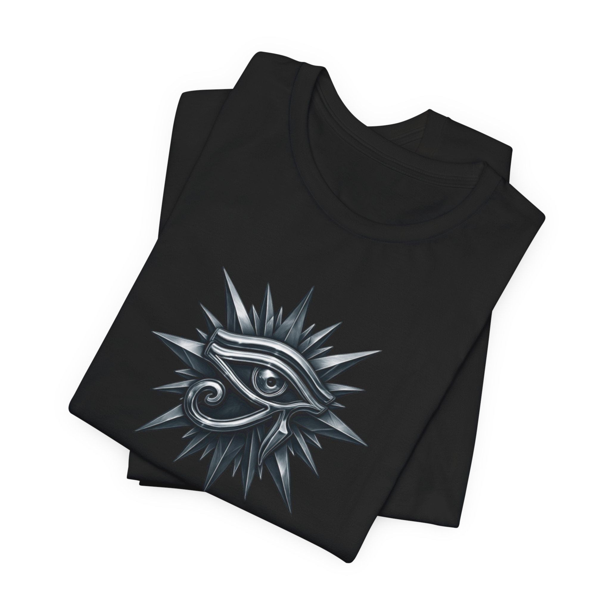 Mystic All-Seeing Eye T-Shirt — Gothic Sun Eye Graphic Tee