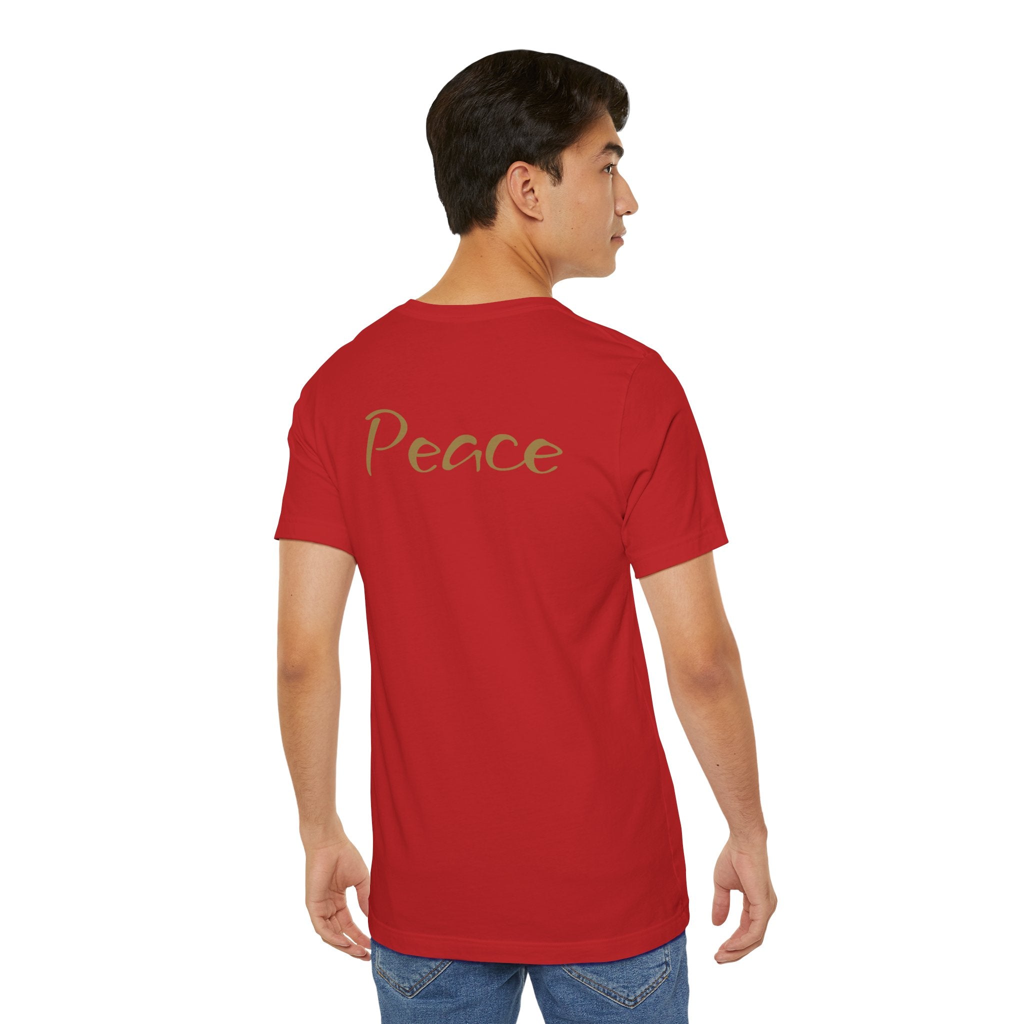 Golden Olive Tree Butterfly T-Shirt