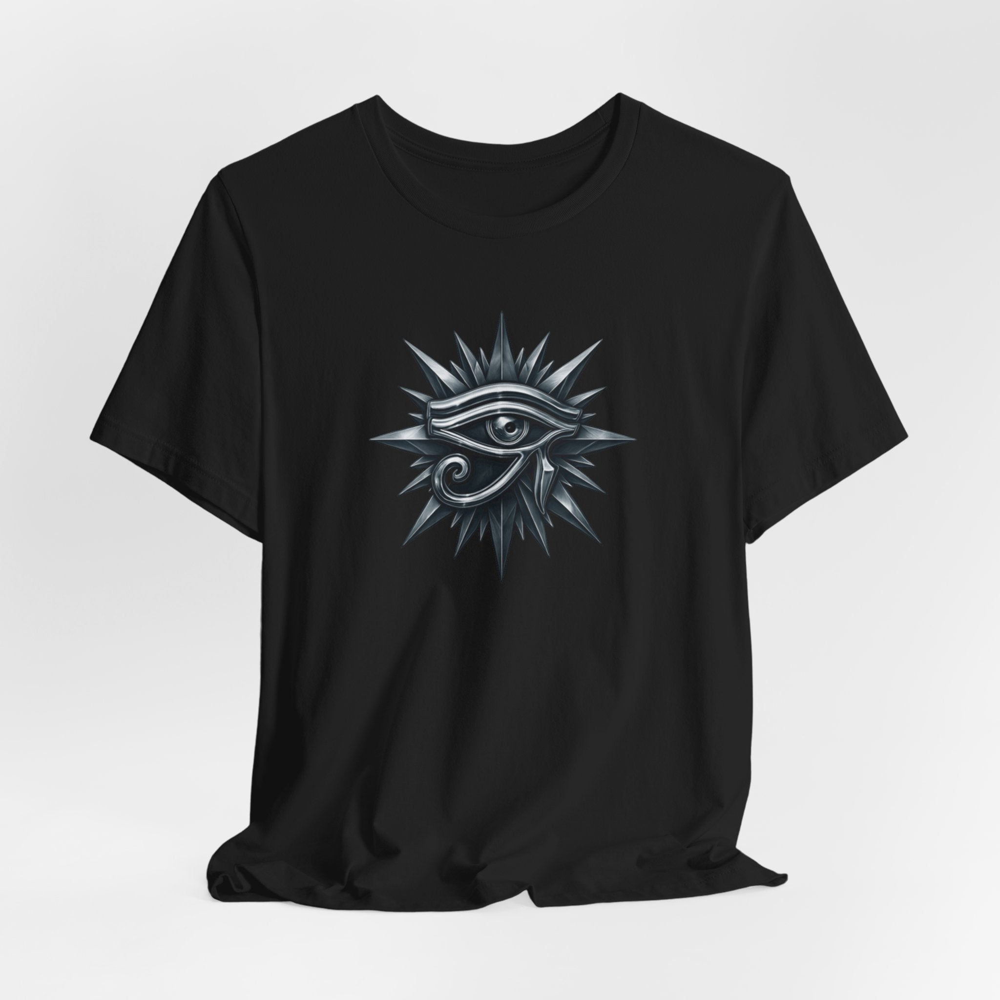Mystic All-Seeing Eye T-Shirt — Gothic Sun Eye Graphic Tee