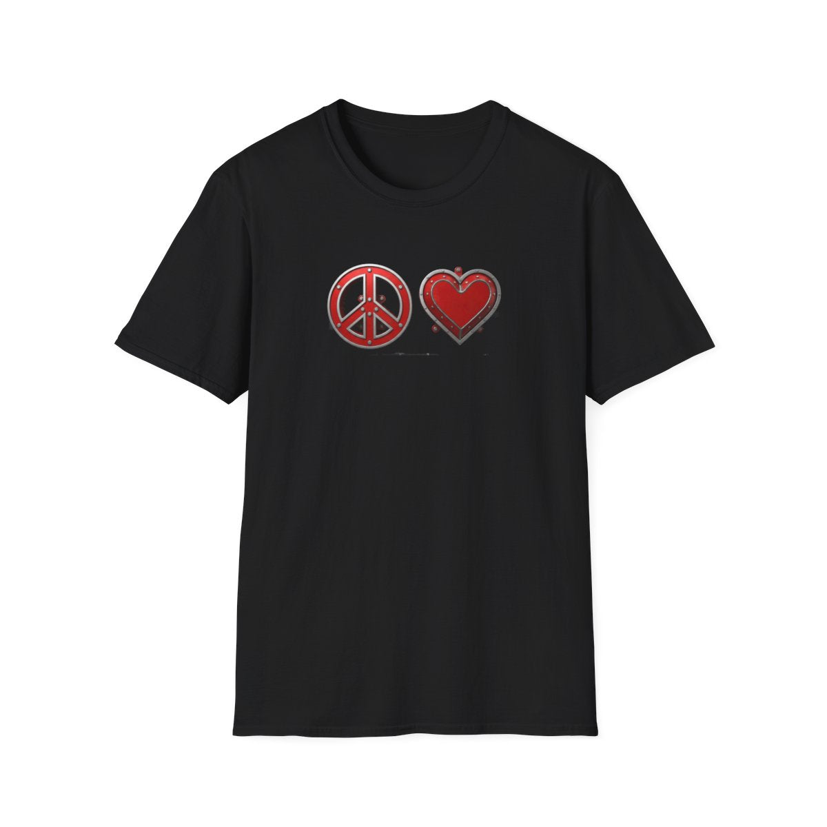Peace and Love Graphic T-Shirt